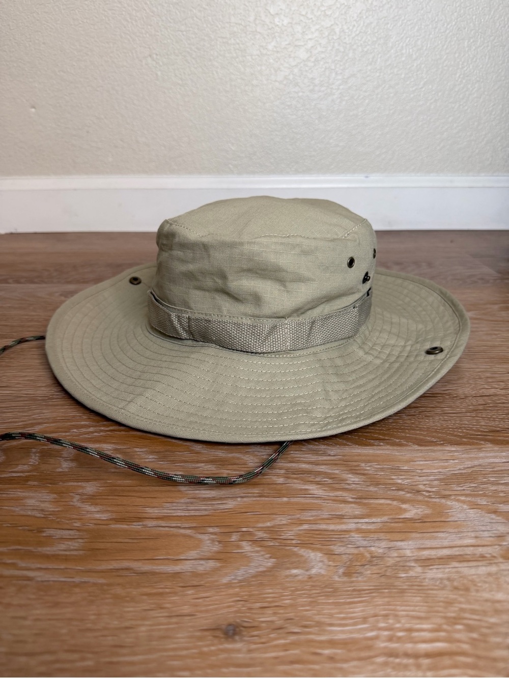 Swiss Tech Khaki Wide Brim UV Protection Boonie Sun Hat, Size L-XL